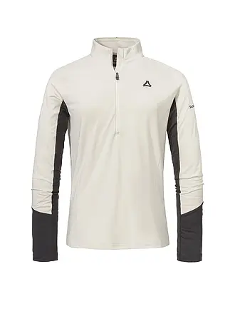SCHÖFFEL | Damen Unterzieh Zipshirt Style Safoon | creme